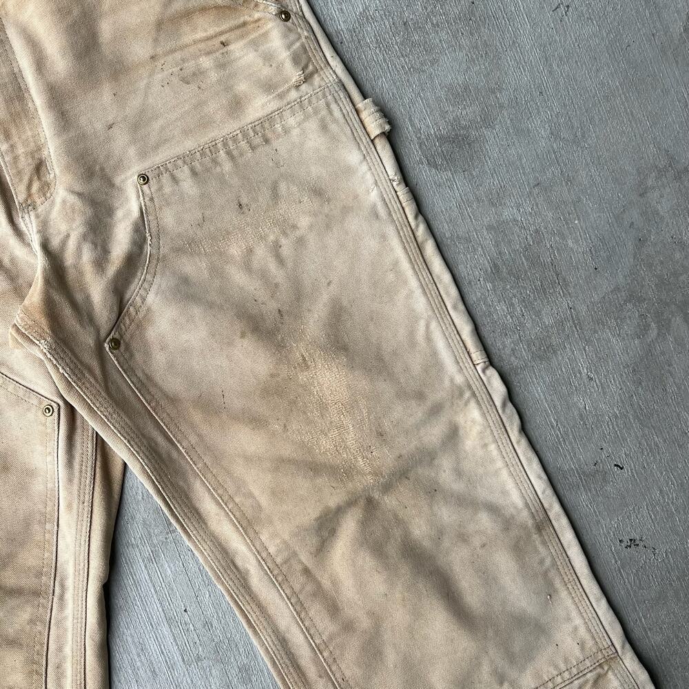 Carhartt brown double knee work wear carpenter pants - Picture 8 of 13